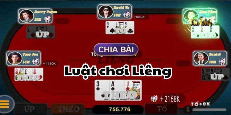 Luật chơi liêng ăn tiền cơ bản