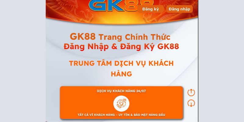 Các trò chơi tại cổng game đổi thưởng mới nhất GK88